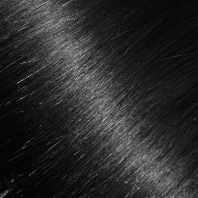 #1 Jet Black - Clip in Hair Piece