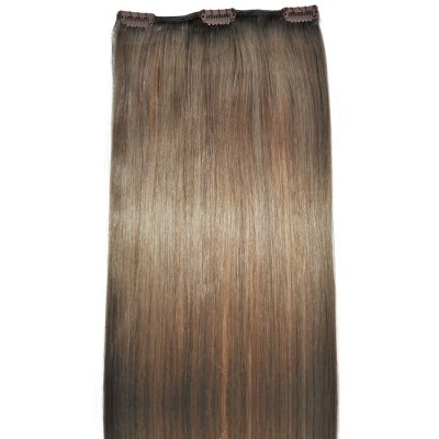 #8 Light Brunette - Clip in Hair Piece