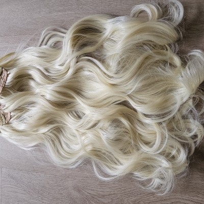 Light Blonde Clip In Hair Extensions - 20 to 22 inches