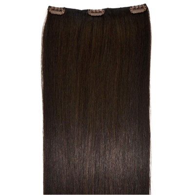 #2 Intense Dark Brunette - Clip in Hair Piece